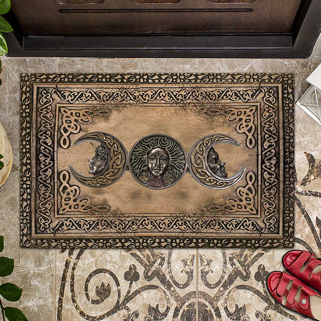 The Triple Goddess - Witch Doormat With 3D Pattern Print