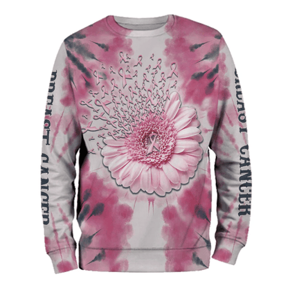 Daisy Pink Ribbons - Breast Cancer Awareness All Over T-shirt and Hoodie 0822