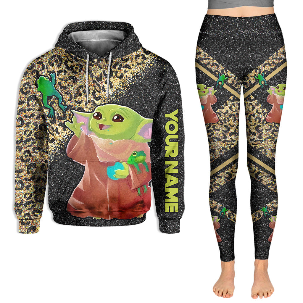 Too Cute I Am - Personalized The Force Hoodie and Leggings