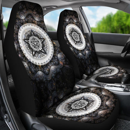 Wiccan Star - Witch Seat Covers 0822