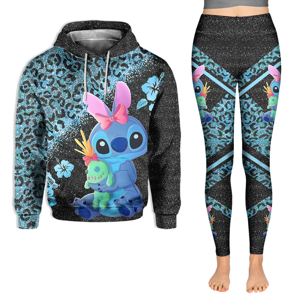 Ohana Means Family - Personalized Hoodie and Leggings