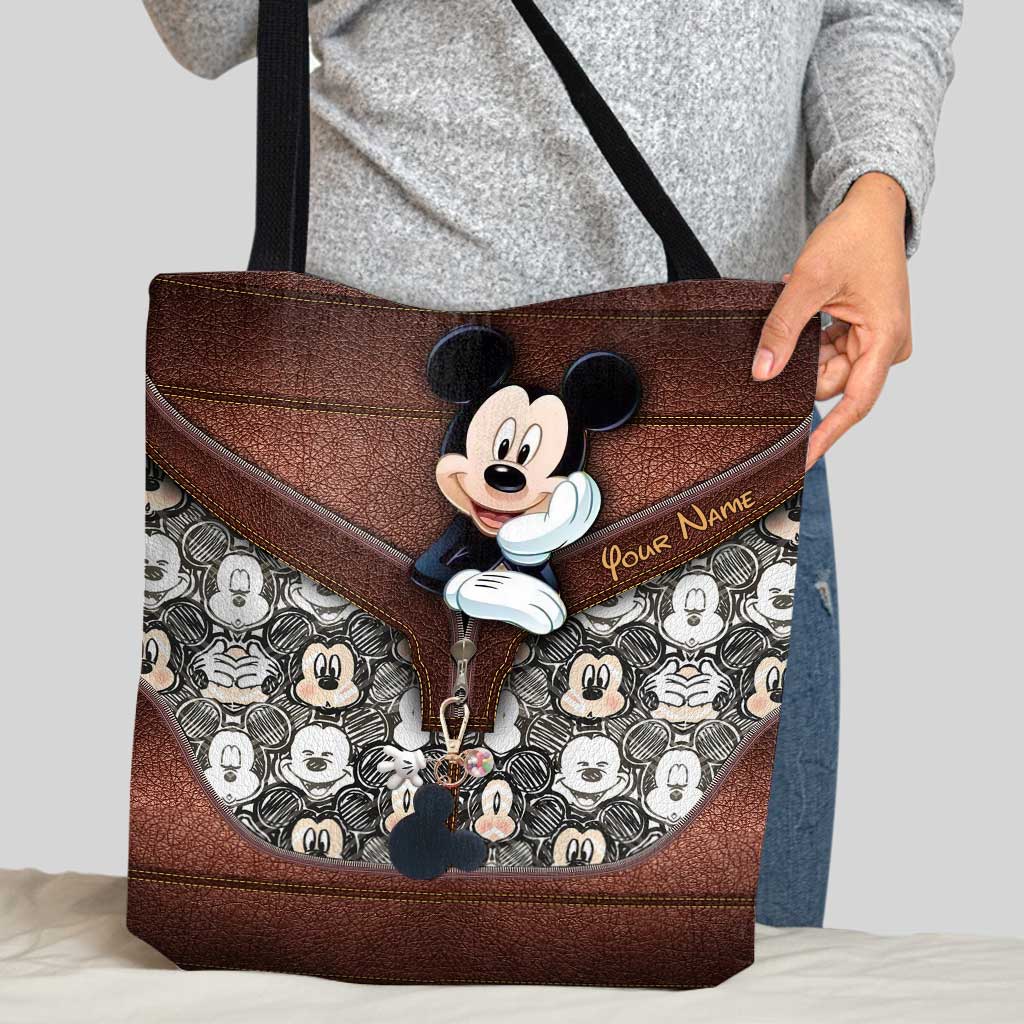 Here For It - Personalized Mouse Tote Bag