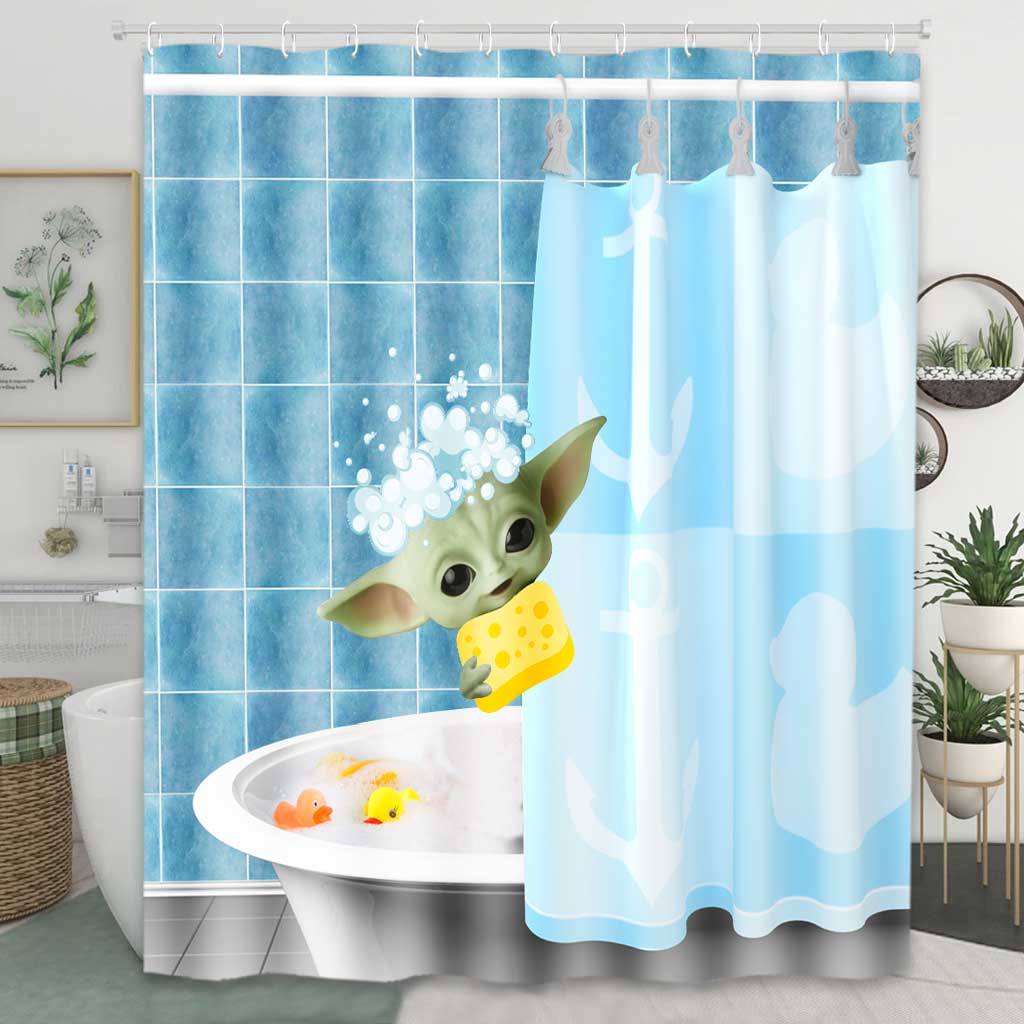 Get Naked - The Force Shower Curtain