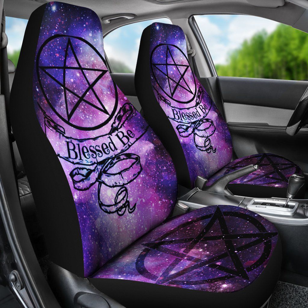 Blessed Be - Witch Seat Covers 0822