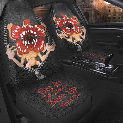 Get In Sit Down - Stranger Things Seat Covers