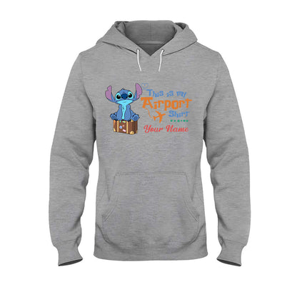 This Is My Airport Shirt - Personalized Ohana T-shirt and Hoodie