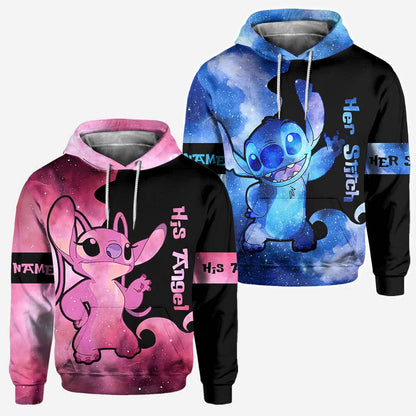 Lovely Couple - Personalized All Over T-shirt and Hoodie