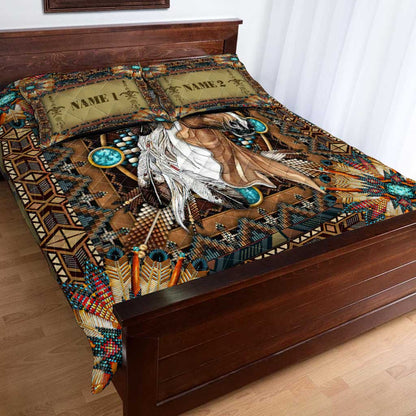 Horse Tribal Hausdirect - Personalized Horse Quilt Set