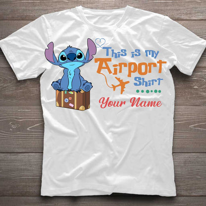 This Is My Airport Shirt - Personalized Ohana T-shirt and Hoodie