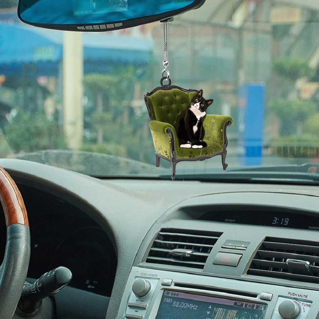Cat Car Ornament
