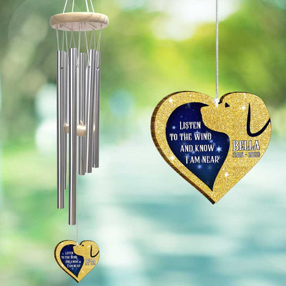 Listen To The Wind - Personalized Dog Wind Chime