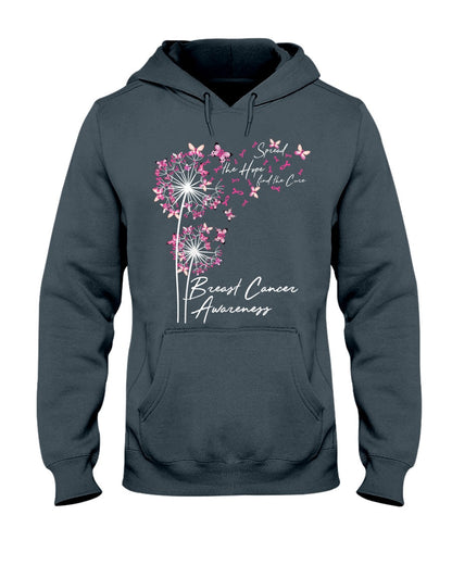 Spread The Hope Find The Cure - Breast Cancer Awareness T-shirt and Hoodie 0822