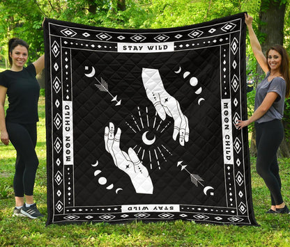 Stay Wild Moon Child - Witch Quilt 0822