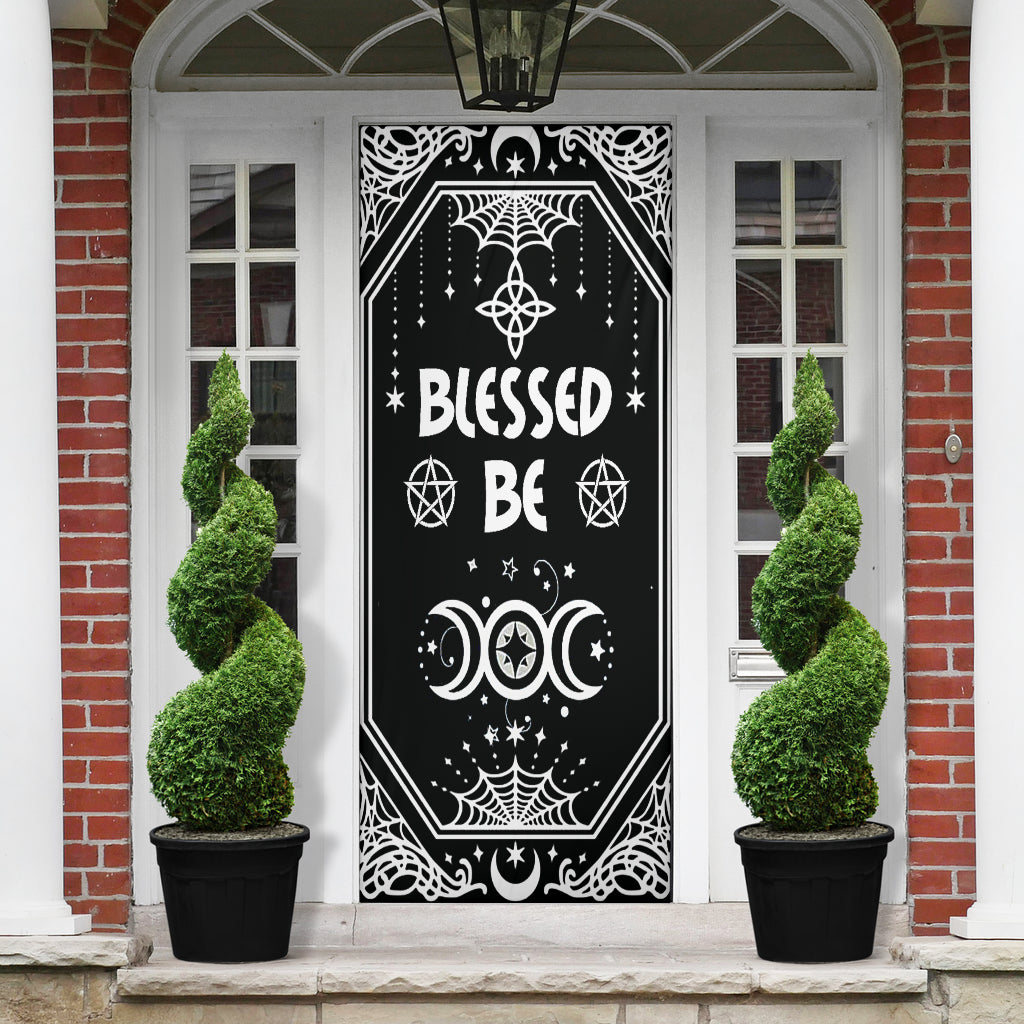 Blessed Be Witch - Witch Door sticker 0822