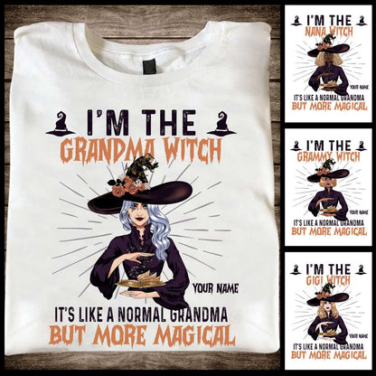 Grandma Witch - Personalized T-shirt and Hoodie