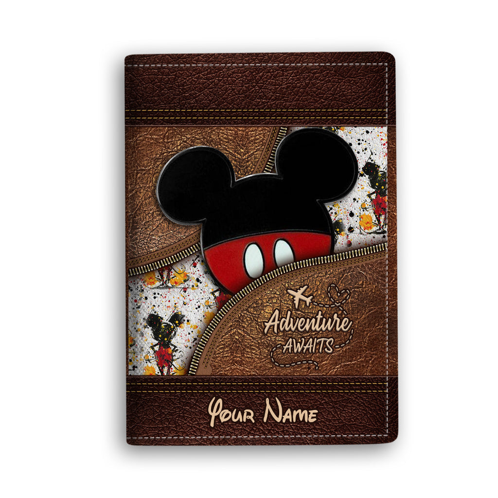 Magic Mouse Ears - Personalized Passport Holder