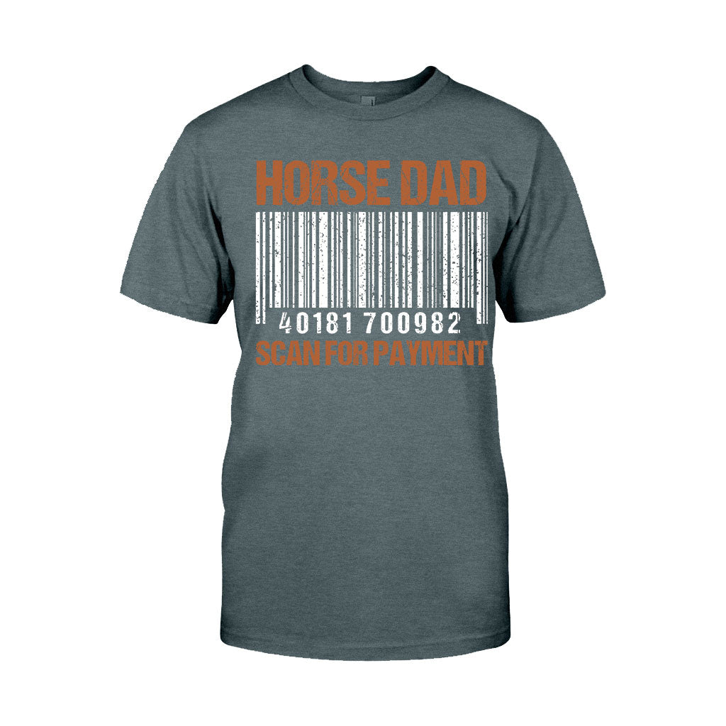 Scan For Payment - Personalized Horse T-shirt and Hoodie