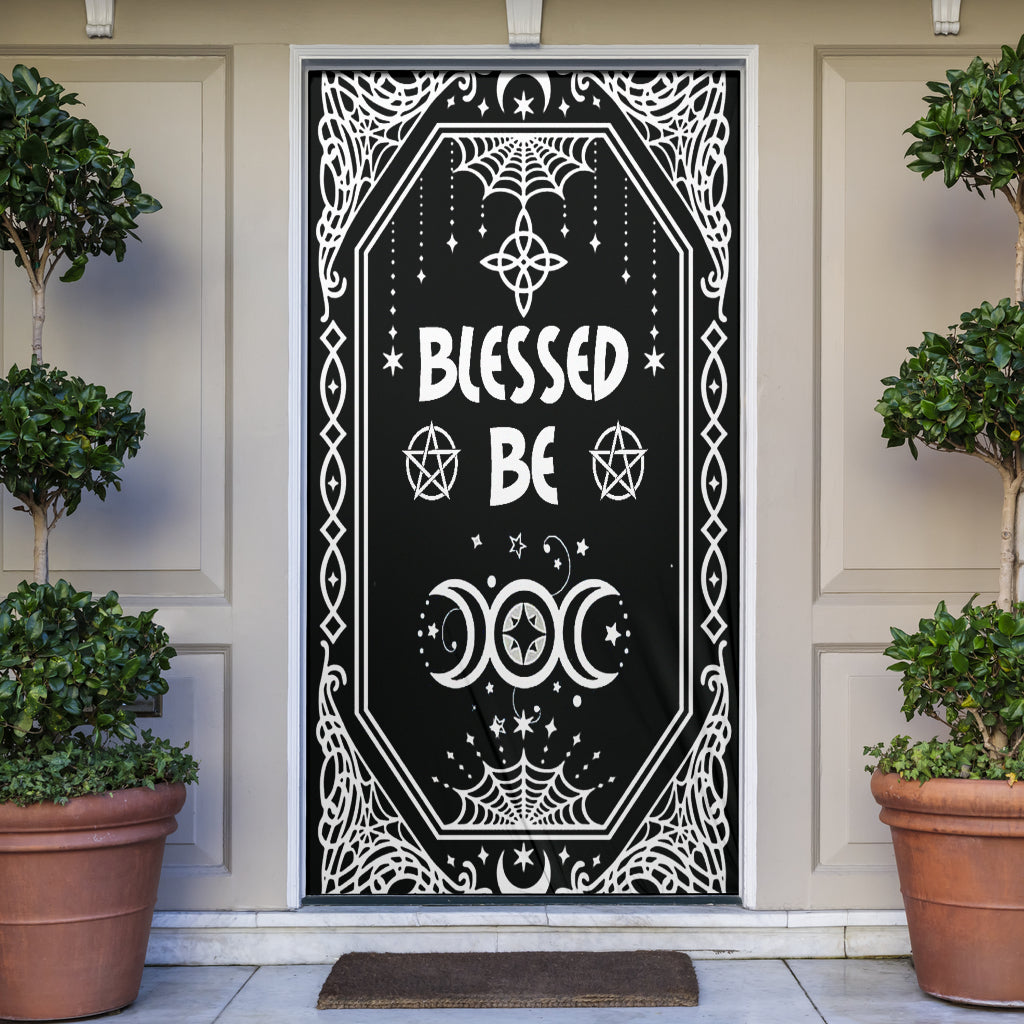 Blessed Be Witch - Witch Door sticker 0822