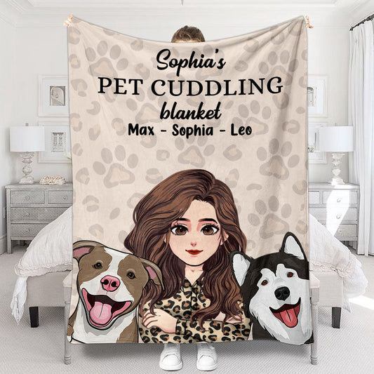 Pet Cuddling blanket - Personalized Cat Blanket