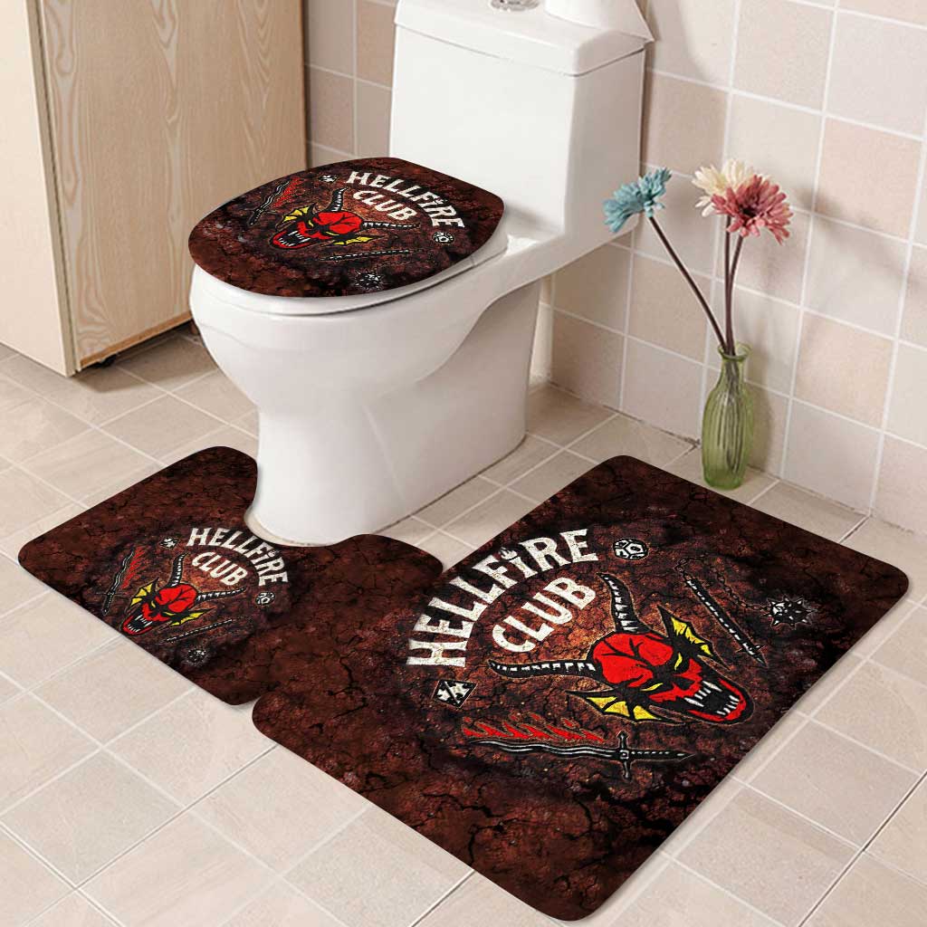 Welcome To The Club - Stranger Things 3 Pieces Bathroom Mats Set