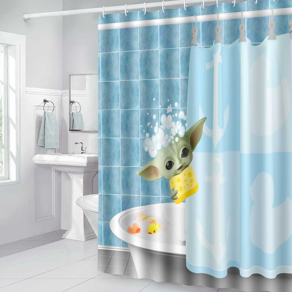 Get Naked - The Force Shower Curtain
