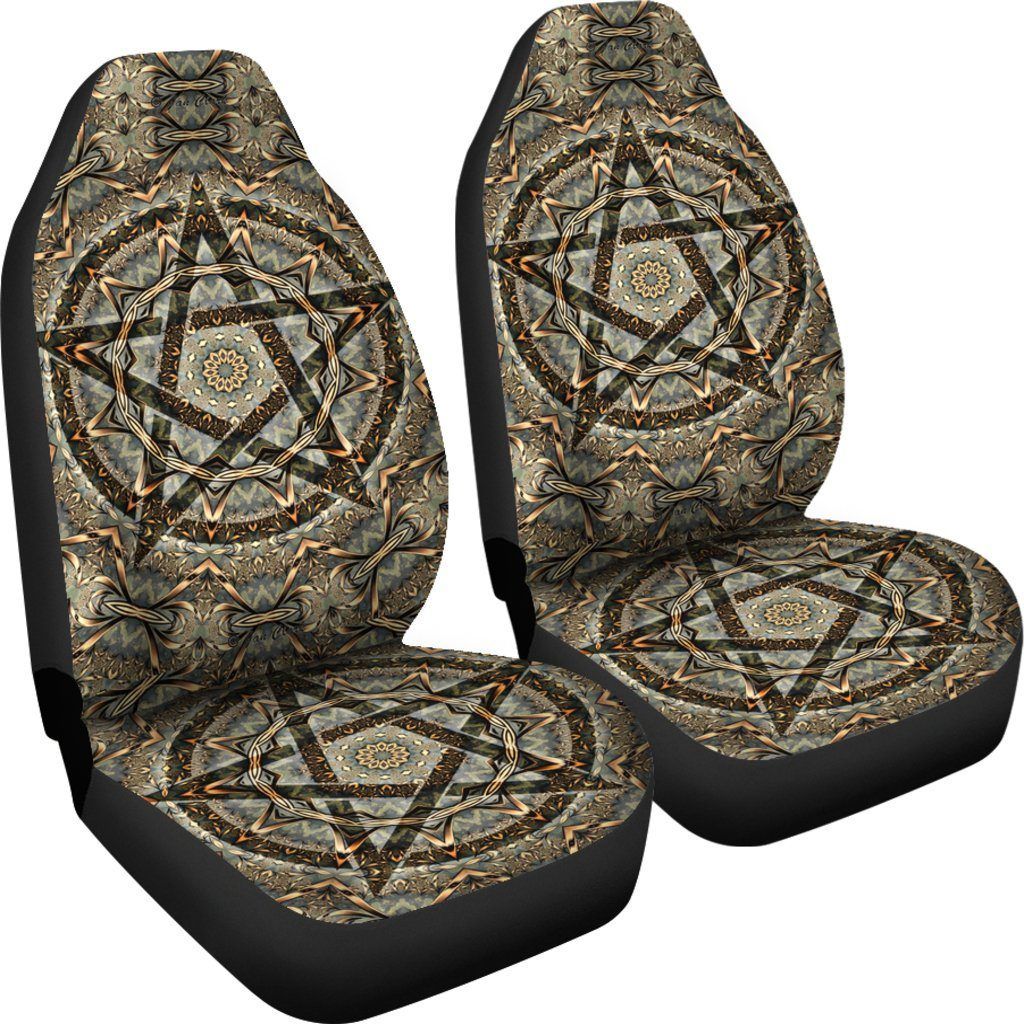 Pentacle Wicca - Witch Seat Covers 0822
