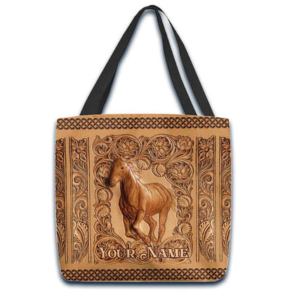Horse Girl - Personalized Horse Tote Bag