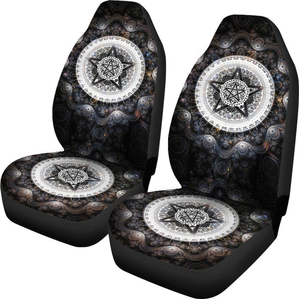 Wiccan Star - Witch Seat Covers 0822