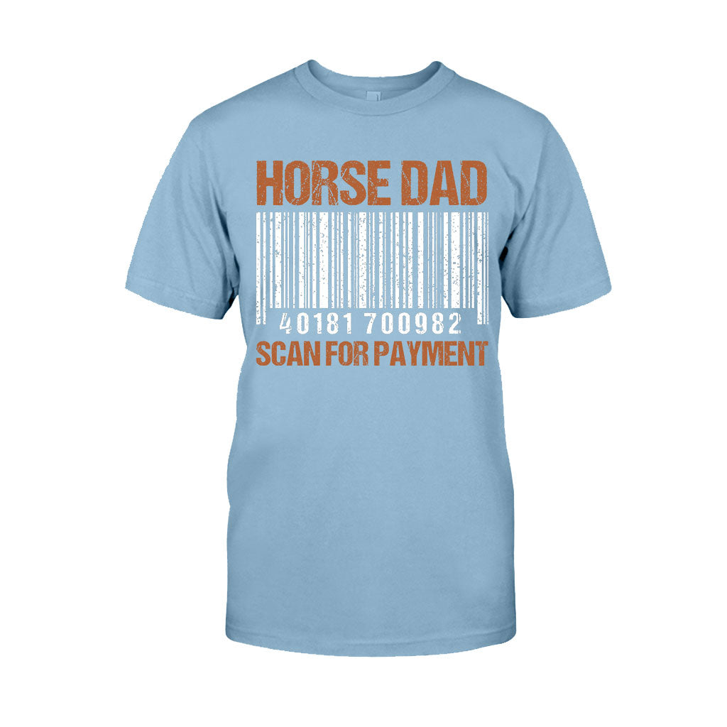 Scan For Payment - Personalized Horse T-shirt and Hoodie