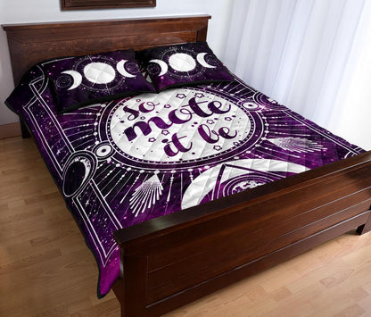 So Mote It Be Wicca - Witch Quilt Set 0822