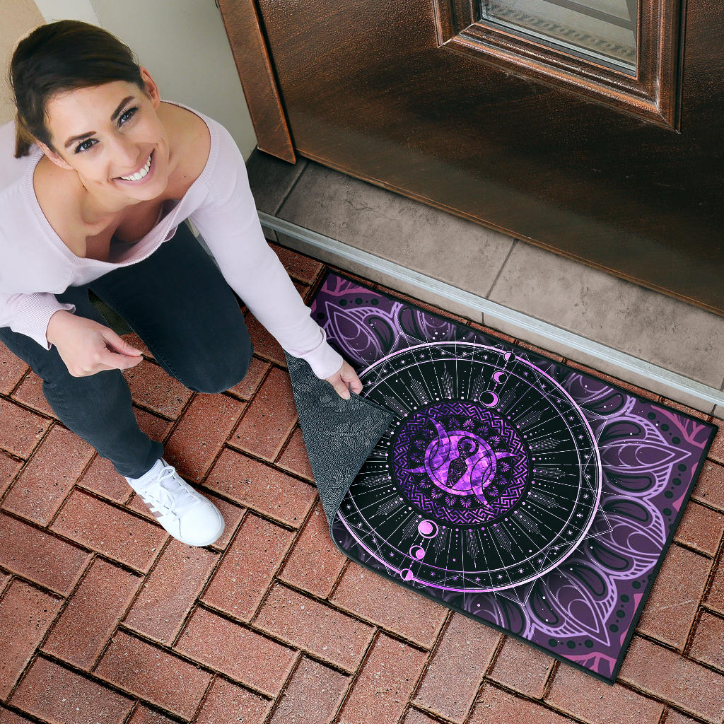 Triple Goddess Wicca - Witch Doormat 0822