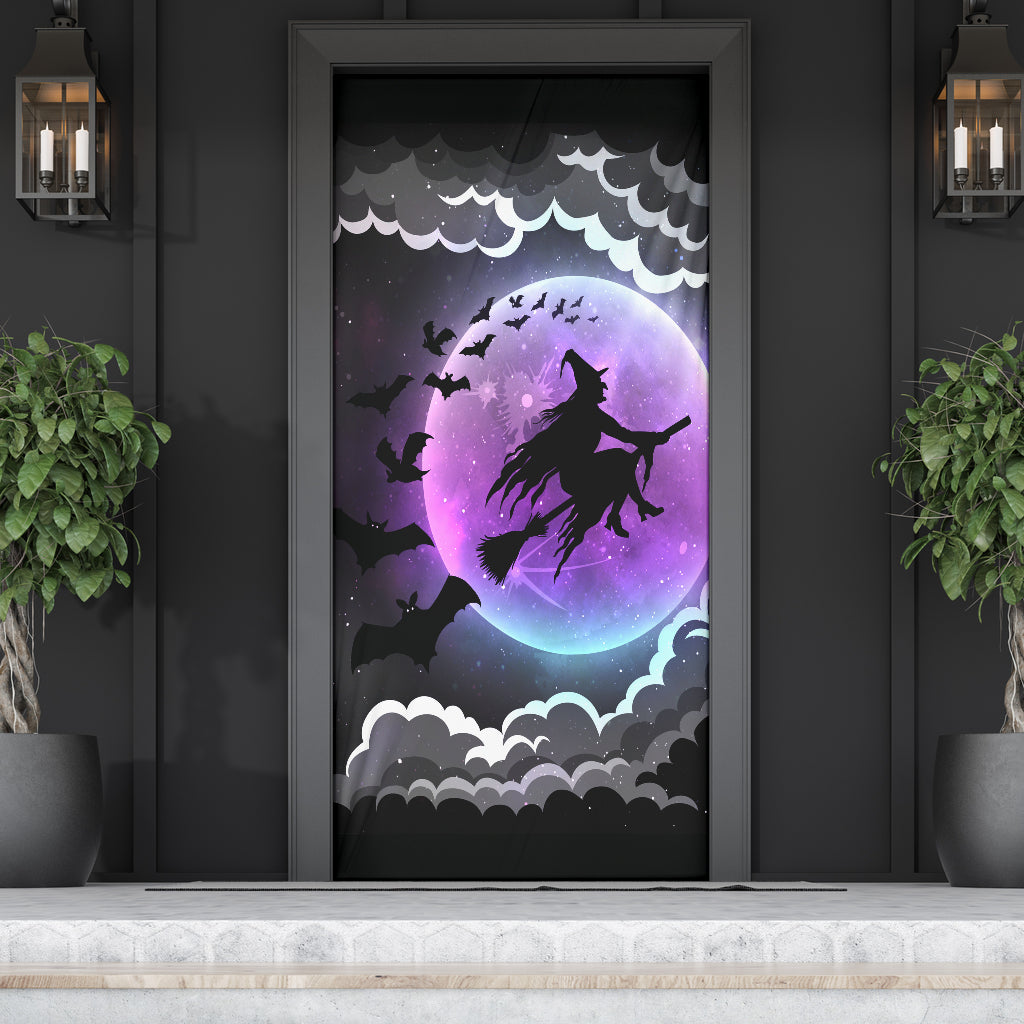 Flying Witch - Witch Door sticker 0822