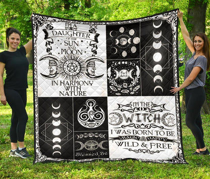 Daughter Of The Sun And Moon - Witch Quilt 0822