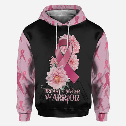 Breast Cancer Warrior - Breast Cancer Awareness All Over T-shirt and Hoodie 0822