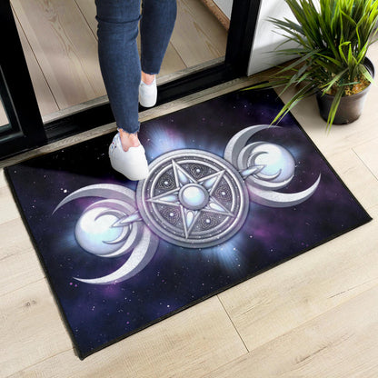 Triple Moon Wicca - Witch Doormat 0822