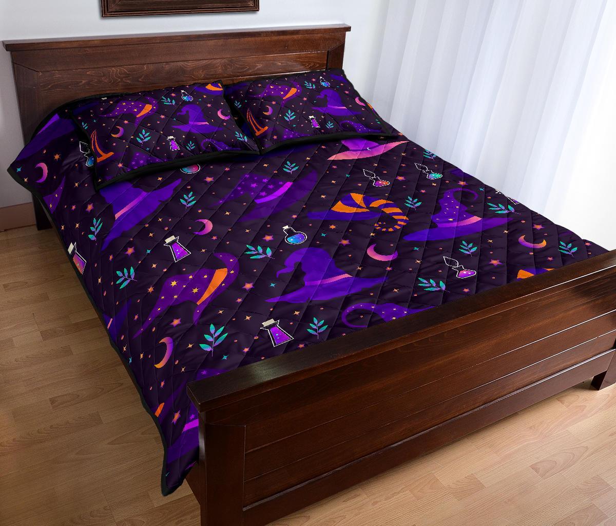 Witch Hat Moon - Witch Quilt Set 0822