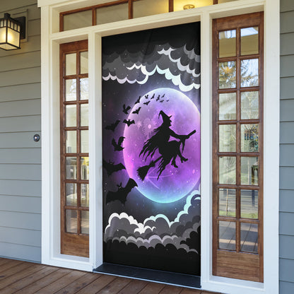 Flying Witch - Witch Door sticker 0822