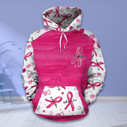 Fight For A Cure - Breast Cancer Awareness All Over T-shirt and Hoodie 0822