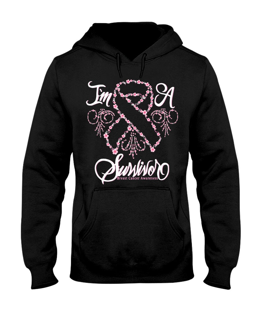 I'm A Survivor - Breast Cancer Awareness T-shirt and Hoodie 0822