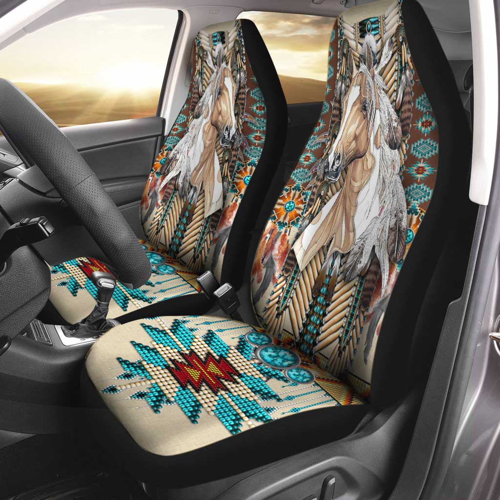 Horse Classic Tribal Pattern - Seat Covers