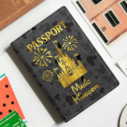 Magic Kingdom - Personalized Mouse Passport Holder