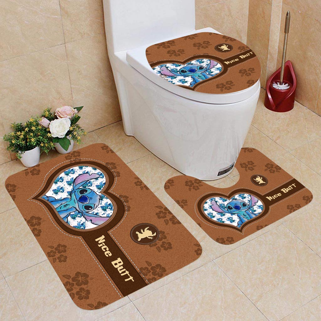 Nice Butt - Ohana 3 Pieces Bathroom Mats Set