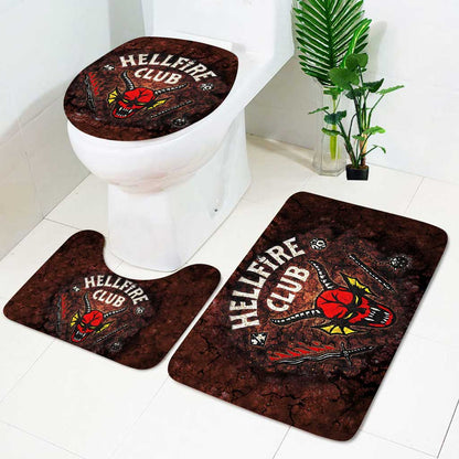 Welcome To The Club - Stranger Things 3 Pieces Bathroom Mats Set