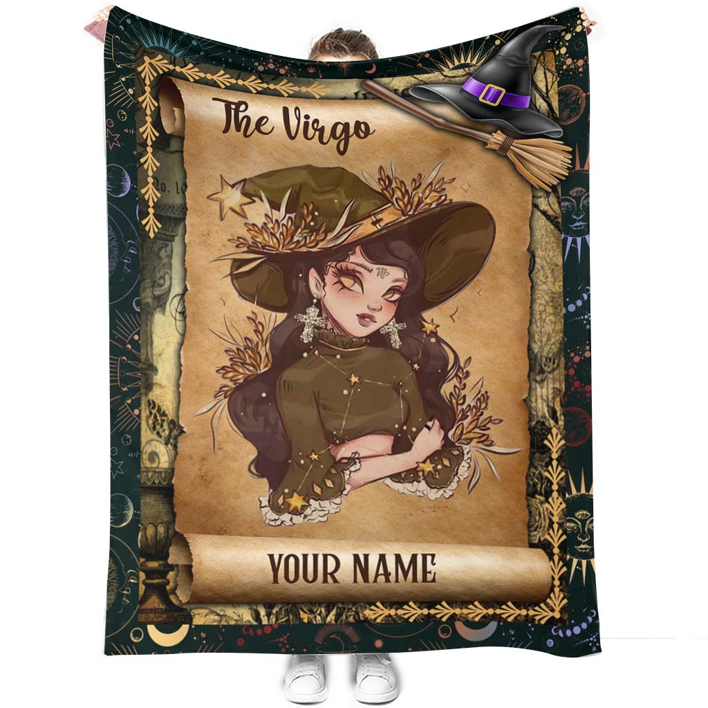 Witchy Zodiac - Personalized Blanket