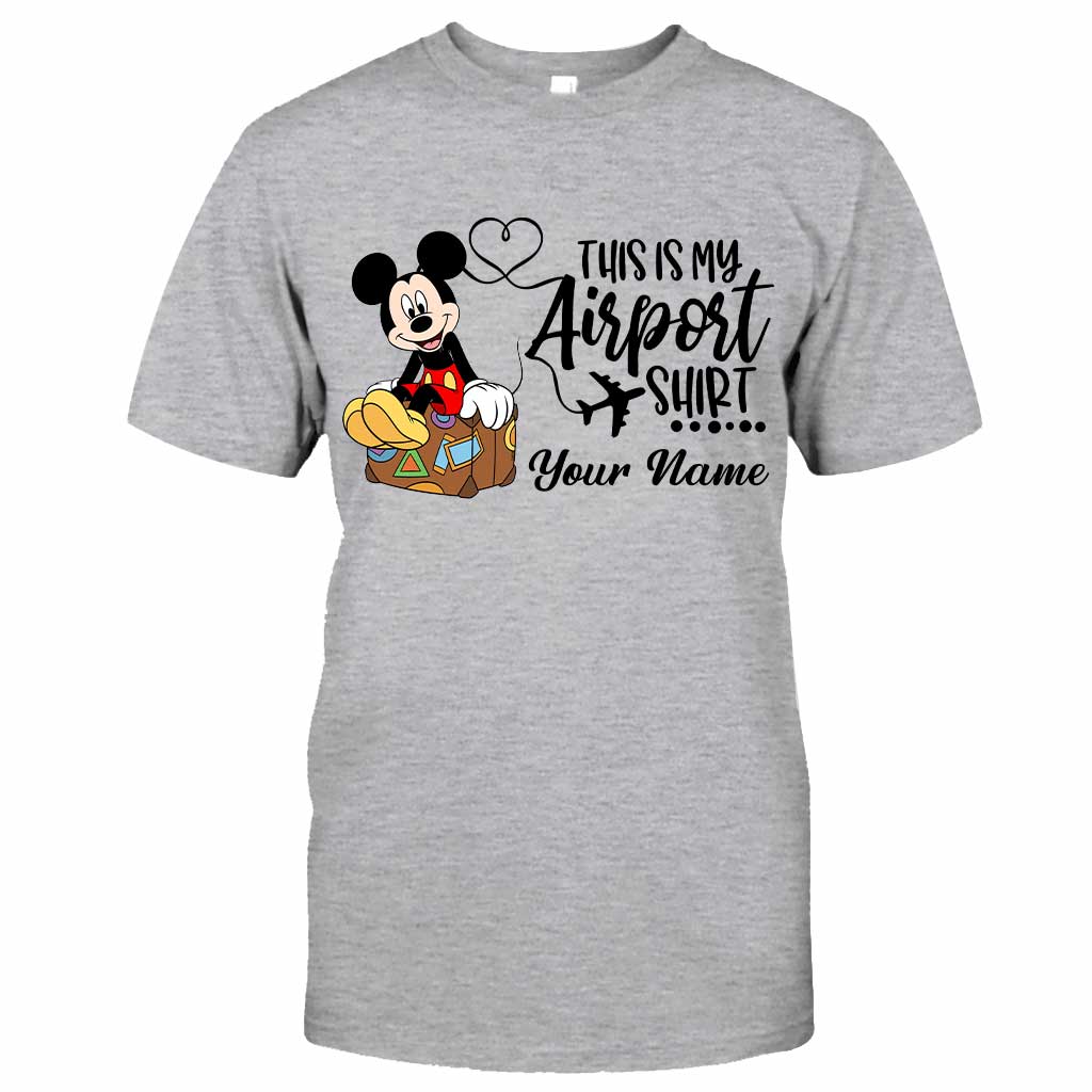 This Is My Airport Shirt - Personalized Mouse T-shirt and Hoodie