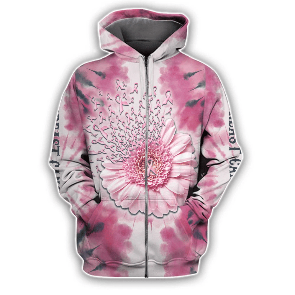 Daisy Pink Ribbons - Breast Cancer Awareness All Over T-shirt and Hoodie 0822