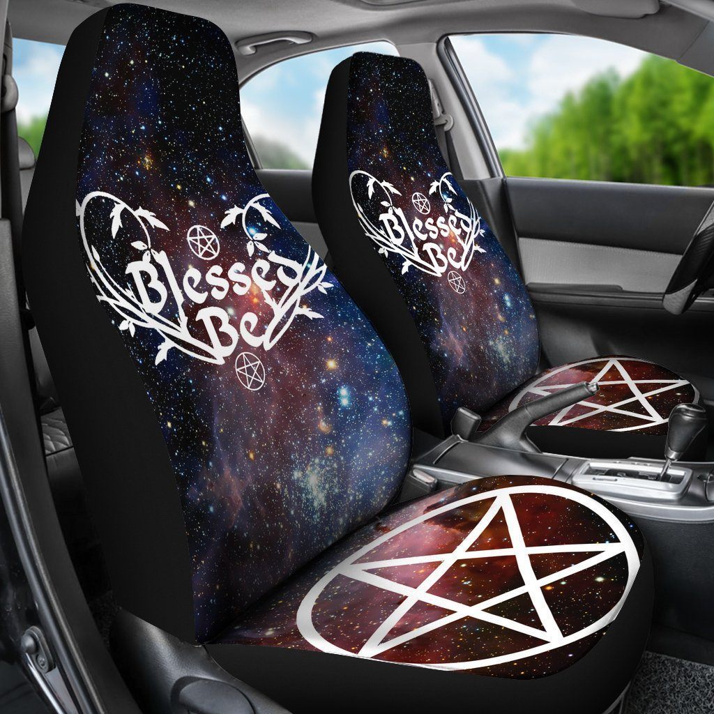 Blessed Be - Witch Seat Covers 0822