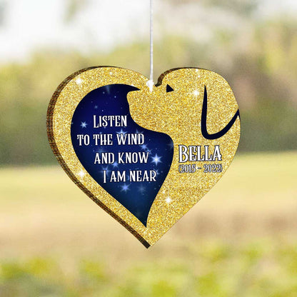 Listen To The Wind - Personalized Dog Wind Chime