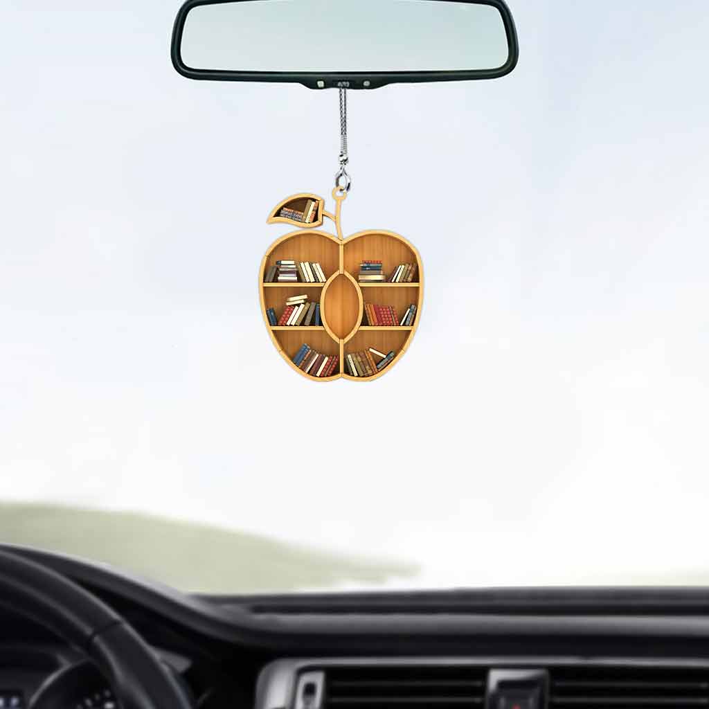 It's A Good Day To Read A Book - Teacher Car Ornament (Printed On Both Sides)