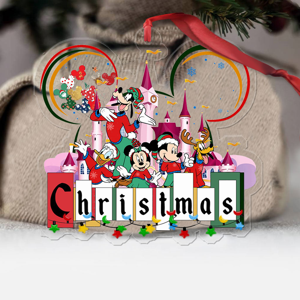 Magical Christmas Vibe - Mouse Transparent Ornament